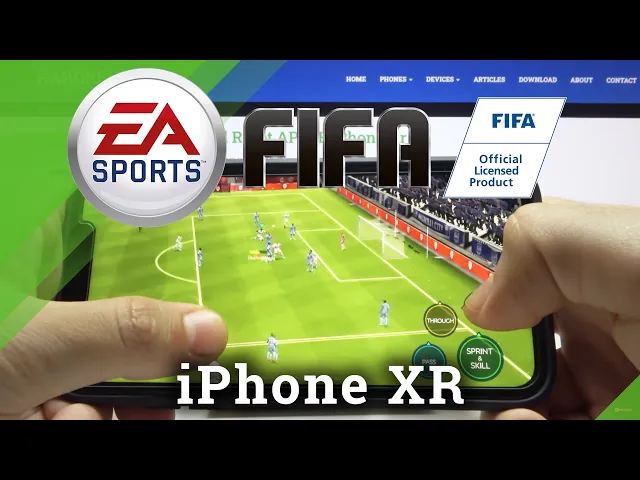 Video thumbnail for Apple iPhone XR - Fifa Mobile Game Test