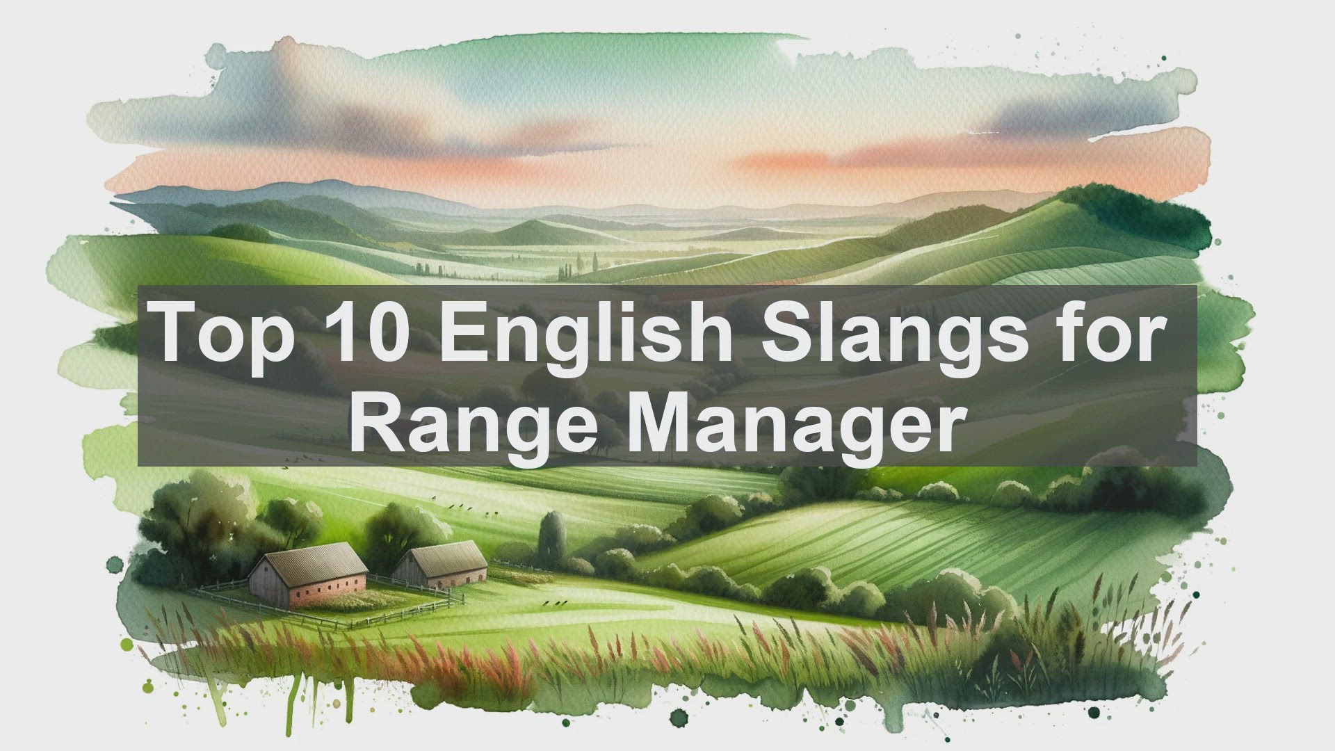 'Video thumbnail for Top 10 English Slangs for Range Manager'