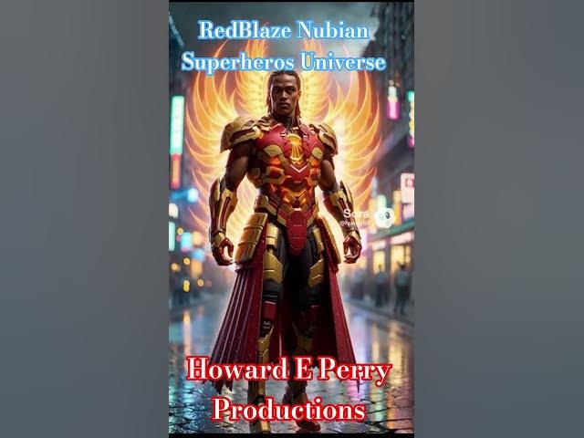 Video thumbnail for 'RedBlaze' Nubian Superhero Universe by @HowardPerry69 #marvel #brooklyn #marvelstudios #black