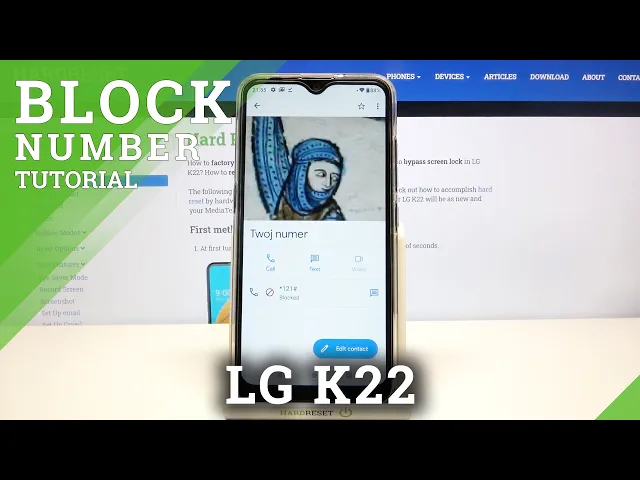 Video thumbnail for How to Block Number in LG K22 – Create Blocklist