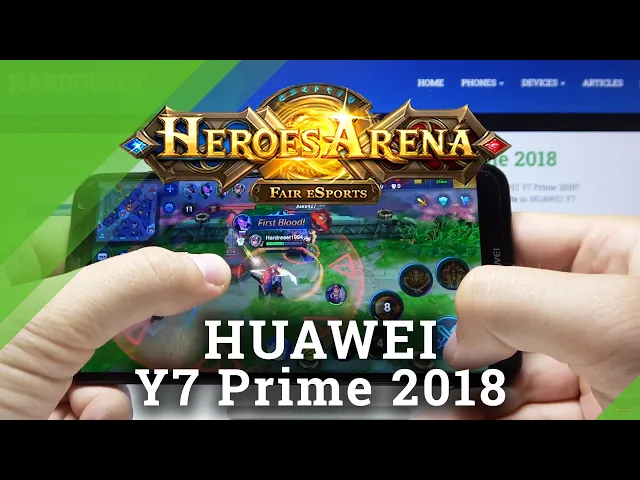 Video thumbnail for Heroes Arena Gameplay on Huawei Y7 Prime 2018 - Quality Check