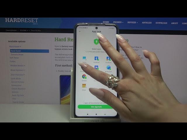 Video thumbnail for How to Set App Lock on POCO X3 Pro – Lock Apps Containing Private Data