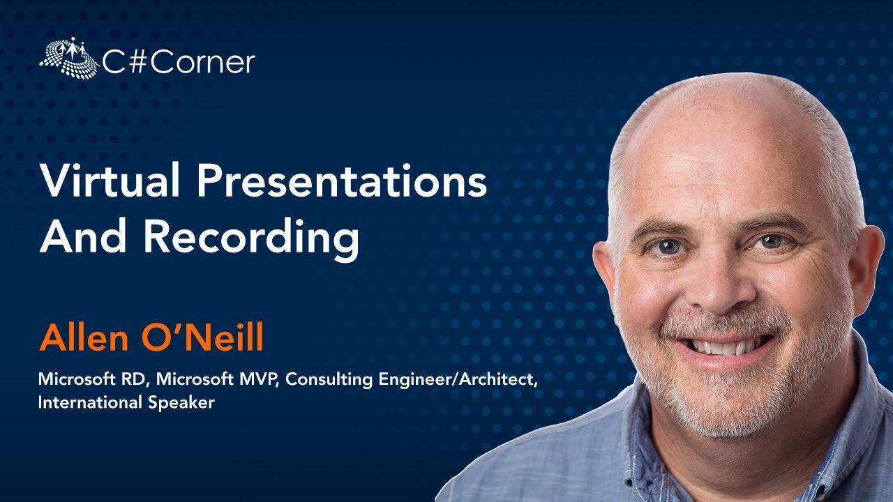 Video thumbnail for Virtual Presentations and Recording by Allen O’Neill || Public Speaking Virtual Conference