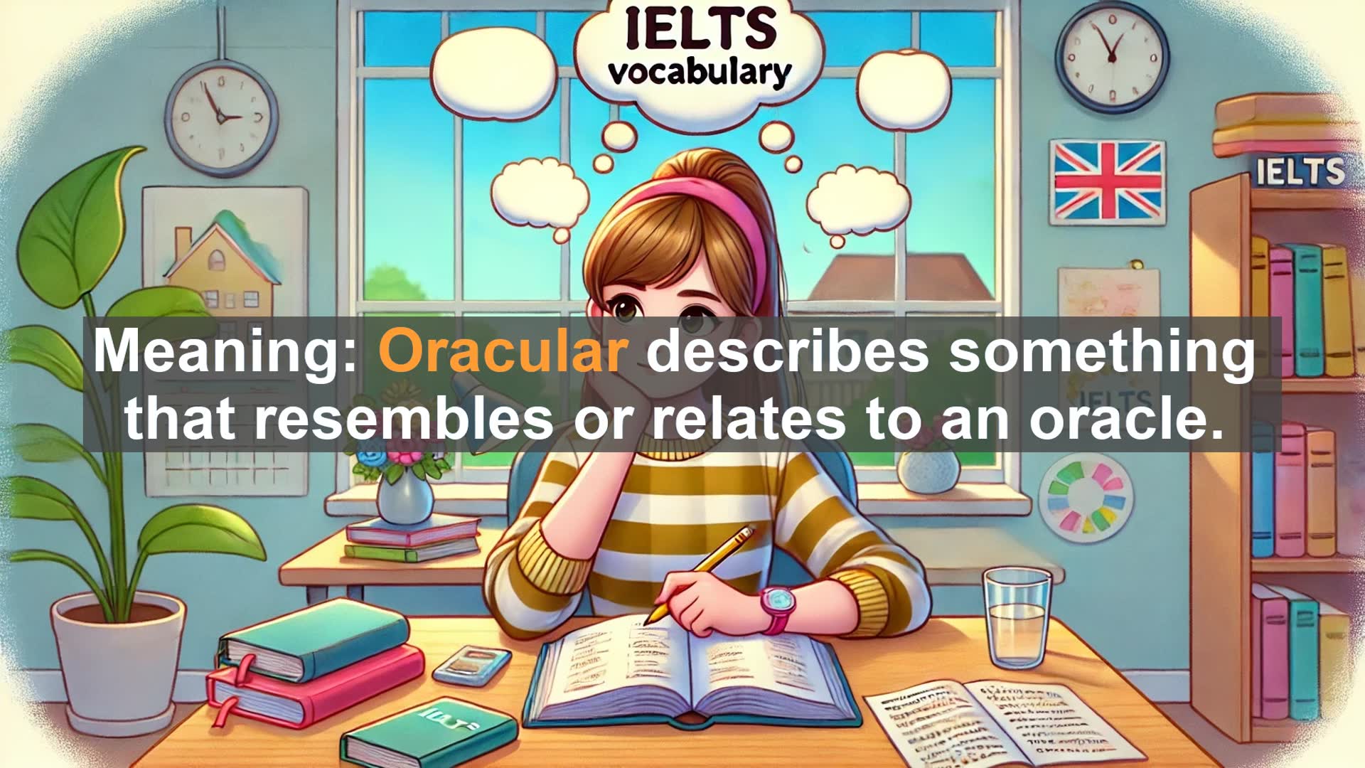 'Video thumbnail for 2000 Must Know IELTS 9.0 Vocabulary - Oracular: The Power of Prophetic Language'