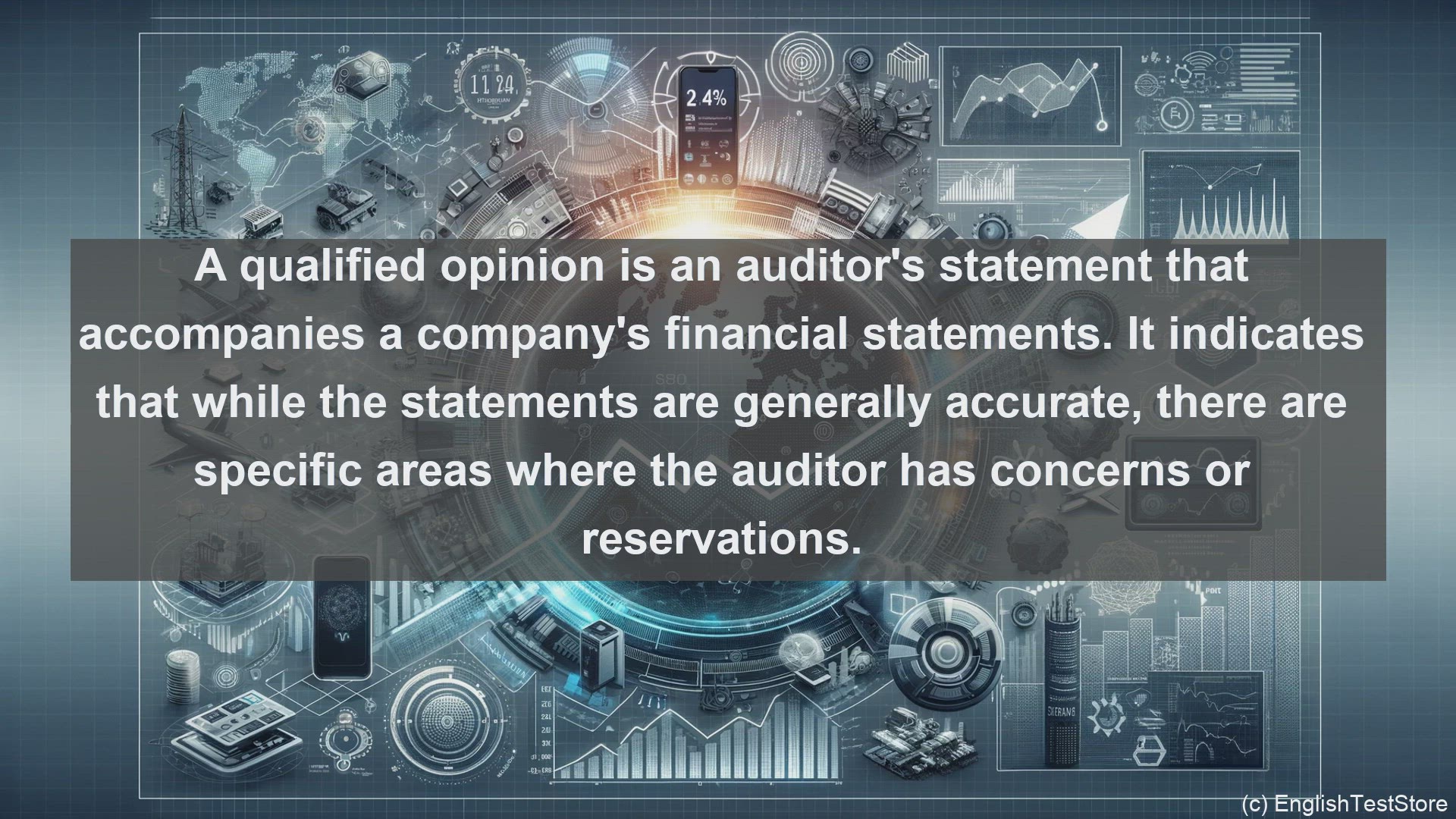 'Video thumbnail for Qualified opinion in economics and finance'