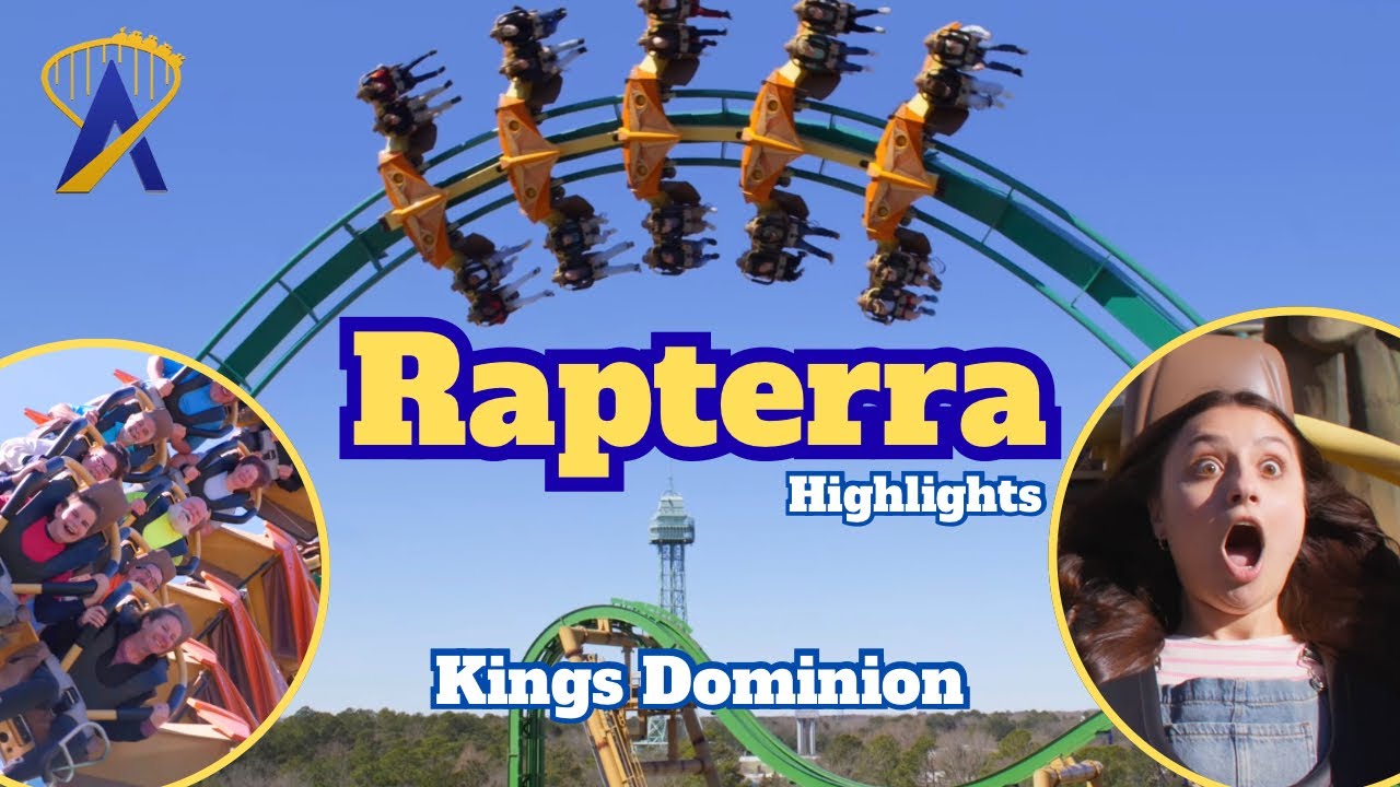 Video thumbnail for Rapterra Overview Featuring POV and Off Ride Footage! - Kings Dominion