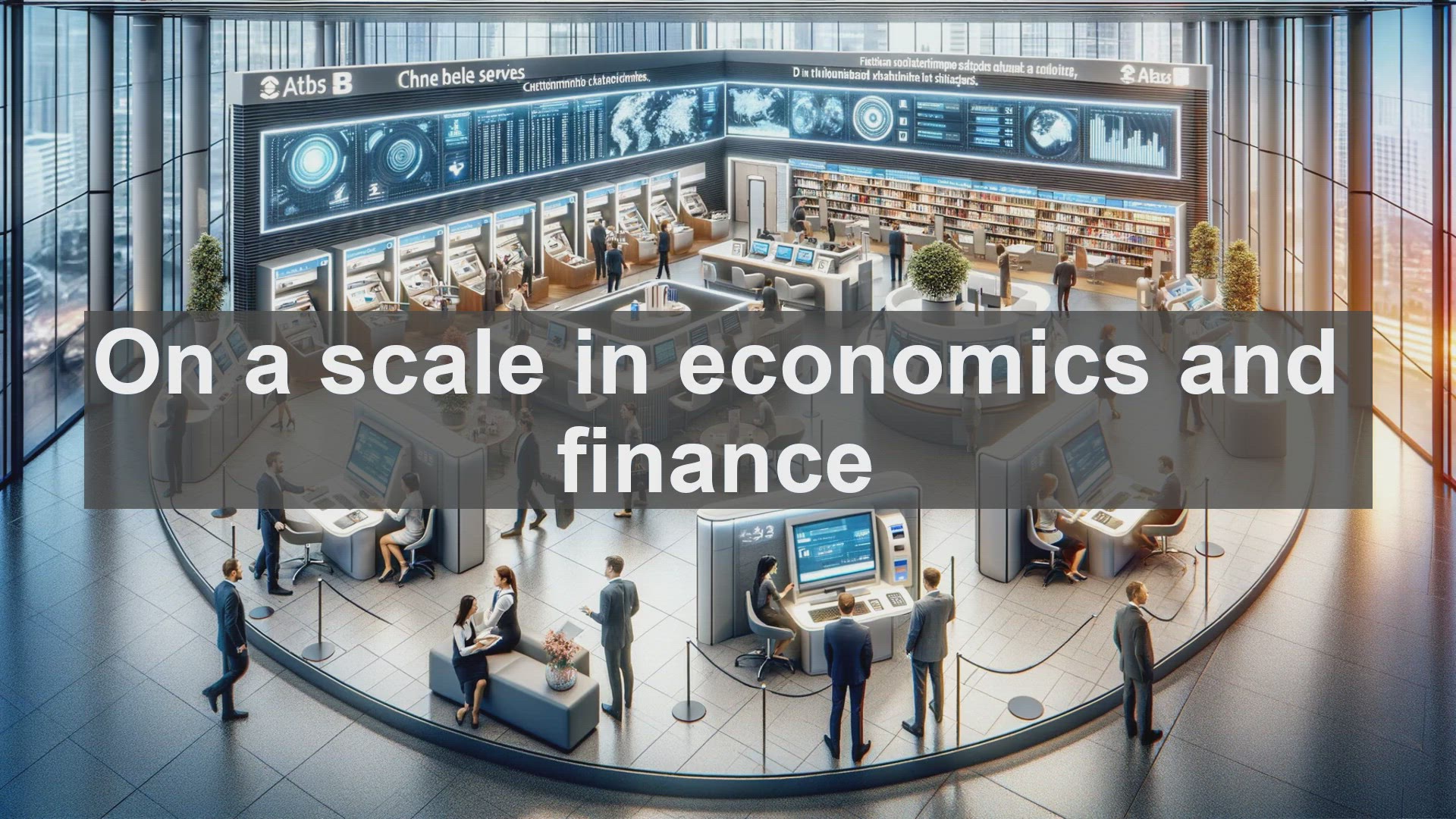 'Video thumbnail for On a scale in economics and finance'