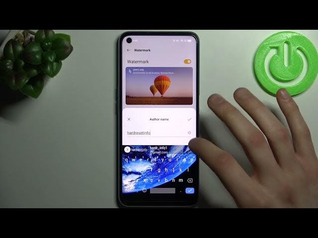 Video thumbnail for How to Customize Camera Watermark in OPPO A96?