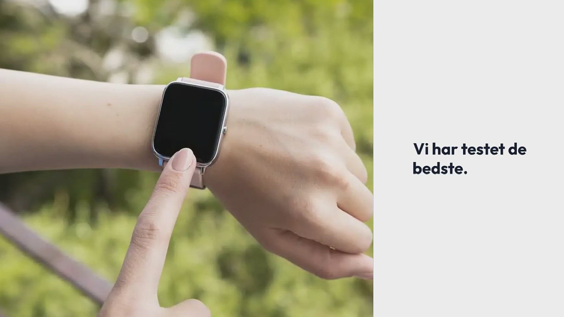 Video thumbnail for Smartwatch test – De Bedste Smartwatches i 2024