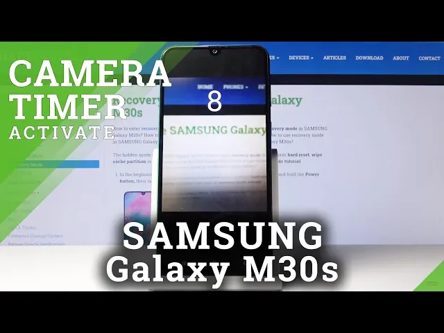 Video thumbnail for How to Use Camera Timer in Samsung Galaxy M30s – Photo Delay Feature