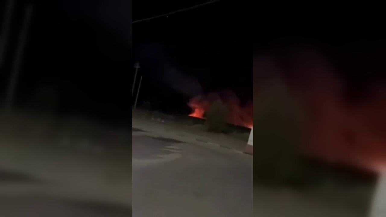 Video thumbnail for Kuwait: Iranian Drone Strikes Near Kuwait–Iraq Border.