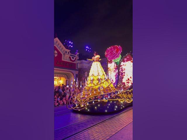 Video thumbnail for Beauty and the Beast during Paint the Night at Disneyland!