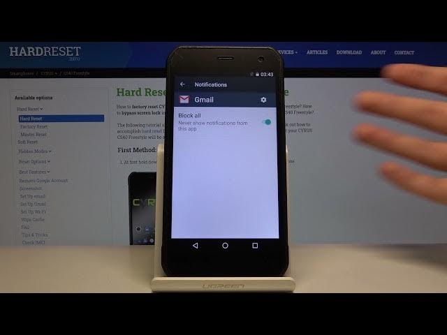 Video thumbnail for CYRUS CS40 Freestyle – Find Sound & Notifications Settings / Manage Notifications Options