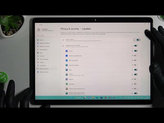Video thumbnail for Microsoft Surface Pro X - How To Activate Camera Location Services
