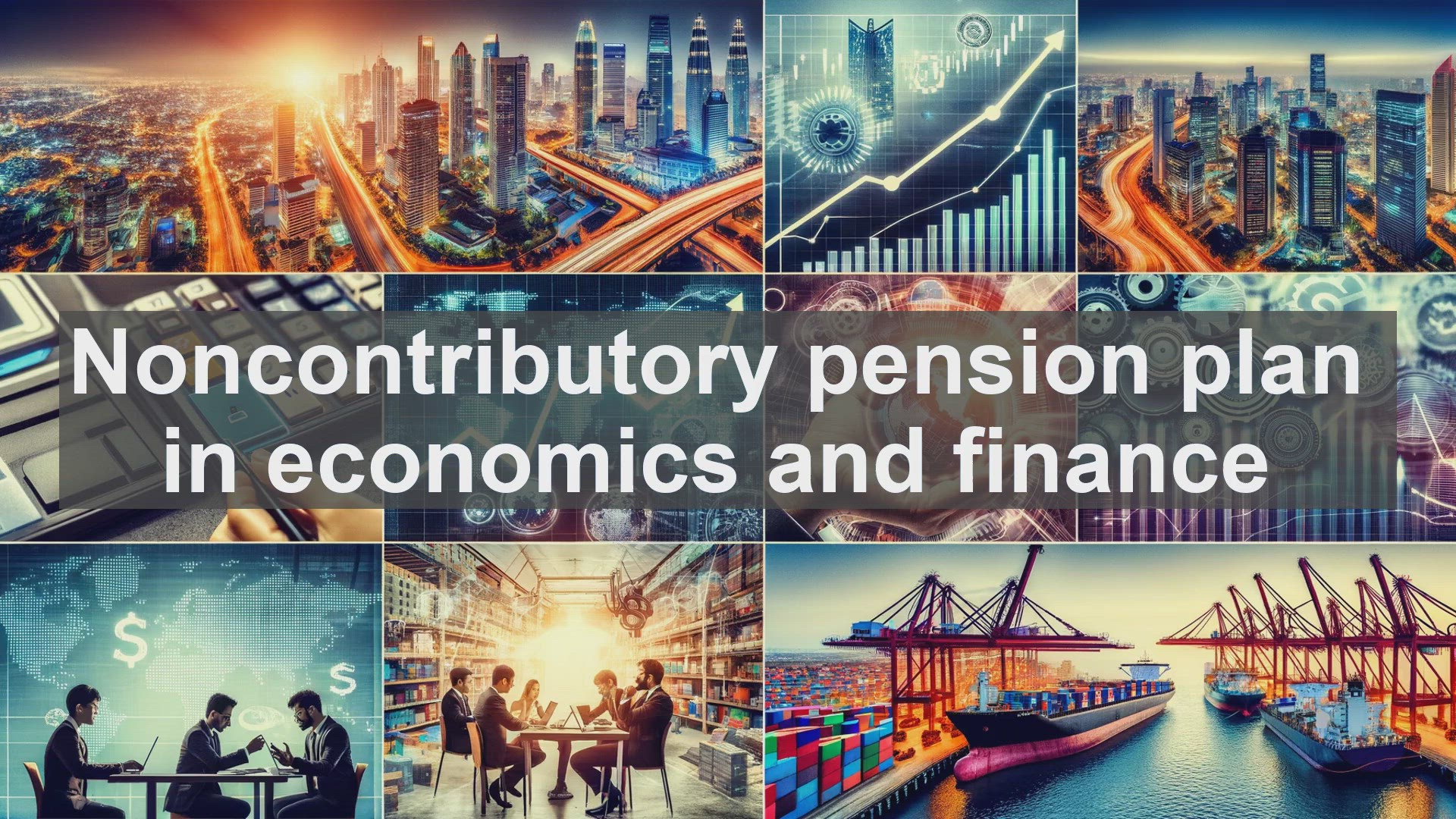 'Video thumbnail for Noncontributory pension plan in economics and finance'