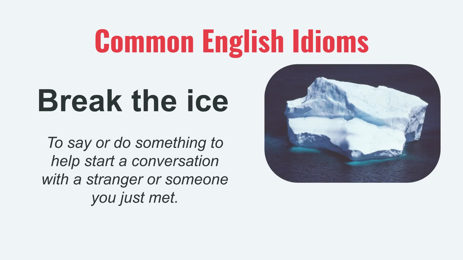 Video thumbnail for How to Break the Ice: Native Speaker Social Secrets