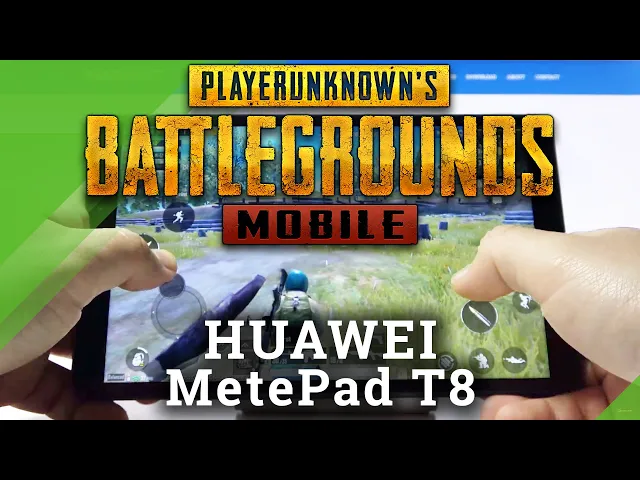 Video thumbnail for How PUBG works on HUAWEI MatePad T8 – PUBG Game Test