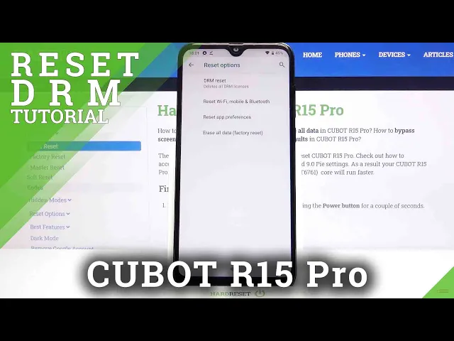 Video thumbnail for How to Reset DRM in CUBOT R15 Pro – Clear DRM Licenses