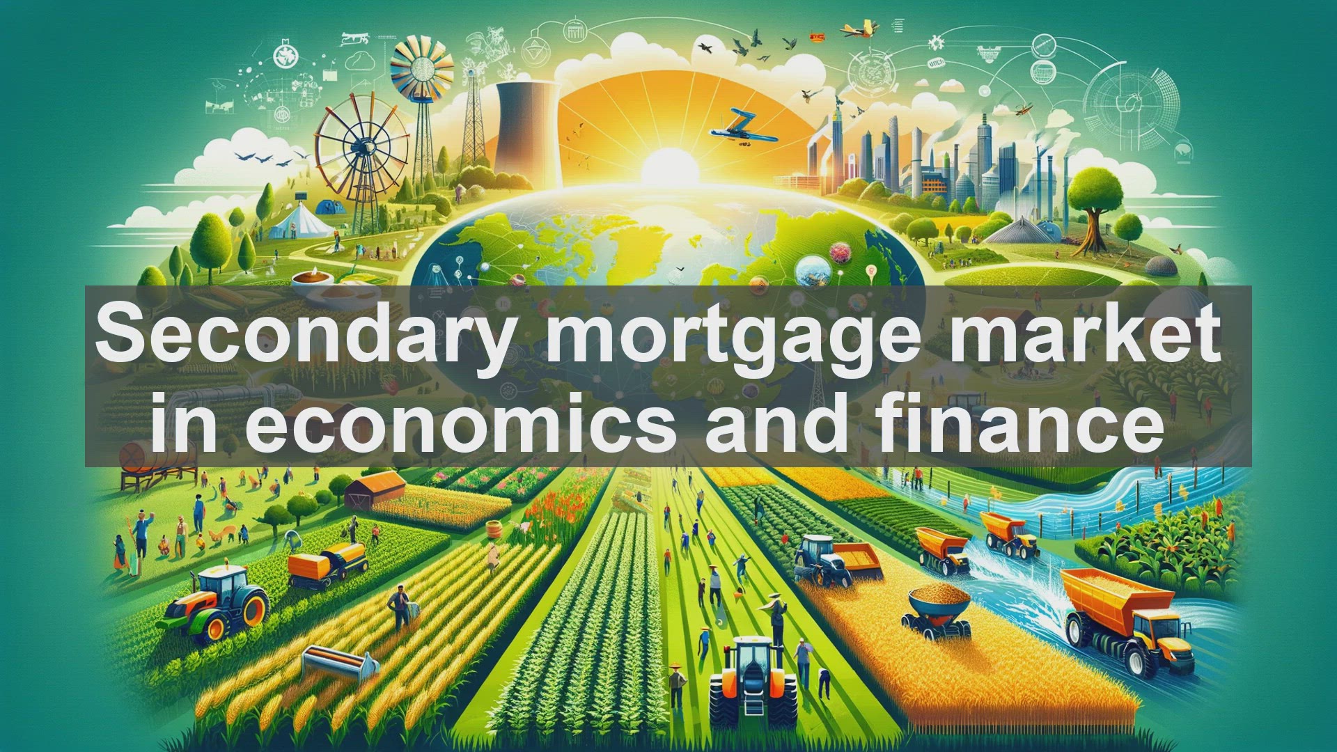 'Video thumbnail for Secondary mortgage market in economics and finance'
