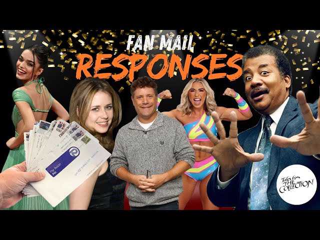 Video thumbnail for I Wrote to Celebrities... Here's What They Sent Me! [February TTM Success Haul]