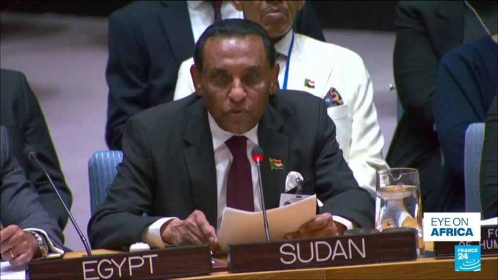 Video thumbnail for Sudan PM presents peace plan at UN, calling for a ceasefire