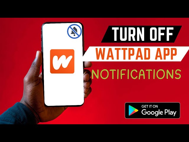 Video thumbnail for How To Stop Wattpad App Pop Up Notifications
