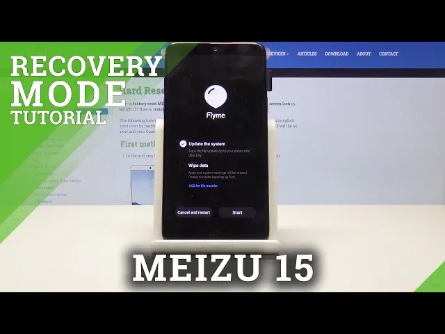 Video thumbnail for How to Boot & Manage Recovery Mode on MEIZU 15 - Explore Recovery Mode