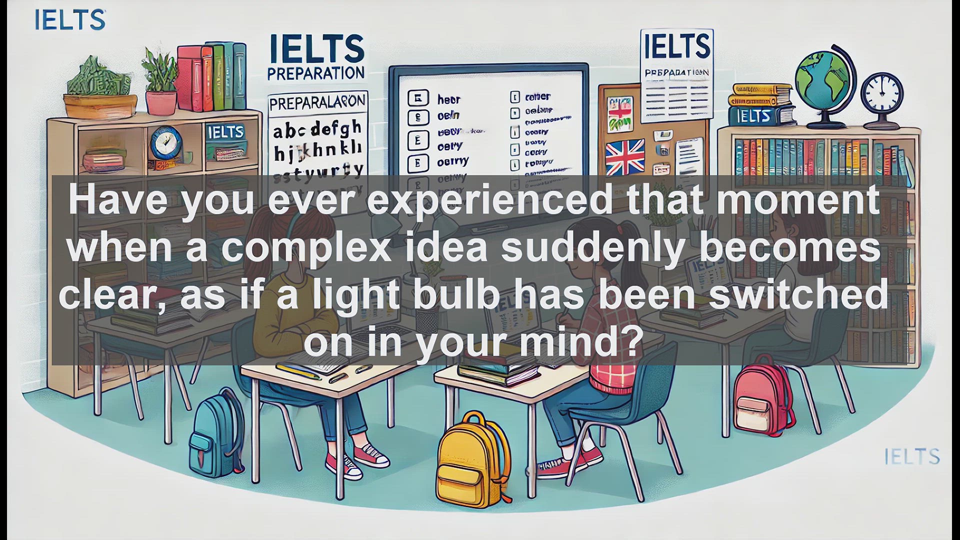 'Video thumbnail for 5000 Must Know IELTS 8.0 Vocabulary - Illuminate: Shedding Light on a Versatile English Word'