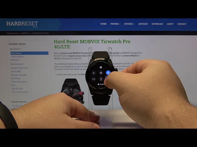 Video thumbnail for How to Enable DND Mode in MOBVOI TicWatch Pro 4G – Silent Preferences