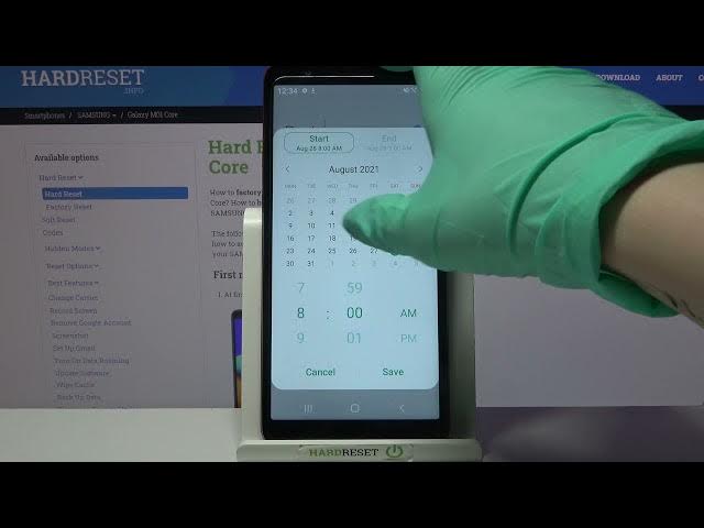 Video thumbnail for How to Add Event to Calendar in SAMSUNG Galaxy M01 Core – Use Calendar