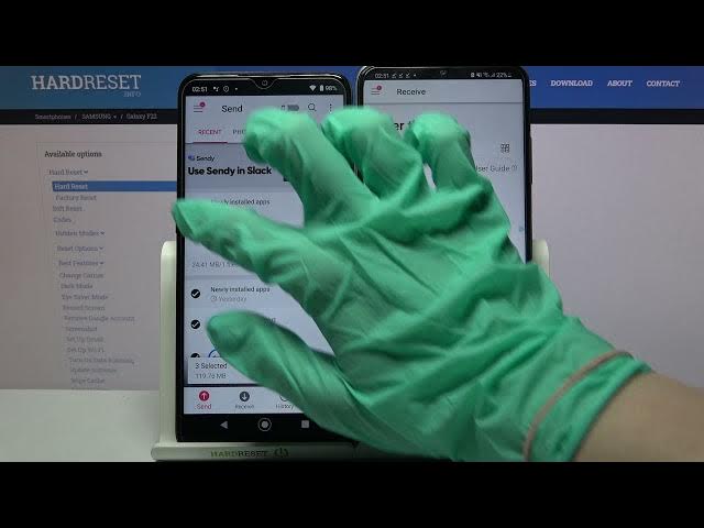 Video thumbnail for Send Anywhere: Transfer Data from NOKIA to SAMSUNG Galaxy F22 – Move Storage