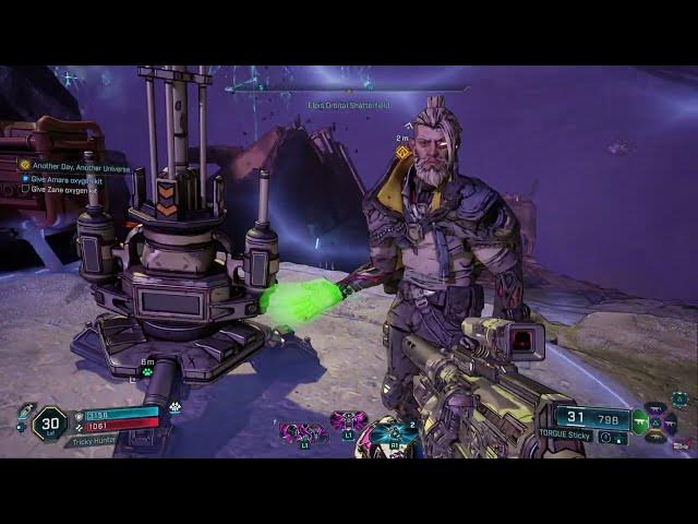 Video thumbnail for Borderlands 4 - Another Day, Another Universe: Find 3/3 Oxygen Kits and Give Them To Amara and Zane