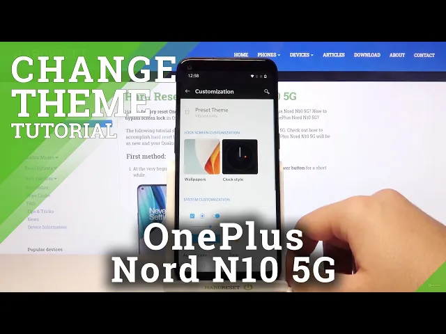 Video thumbnail for How to Change Device Theme on OnePlus Nord N10 5G – Set Device Theme