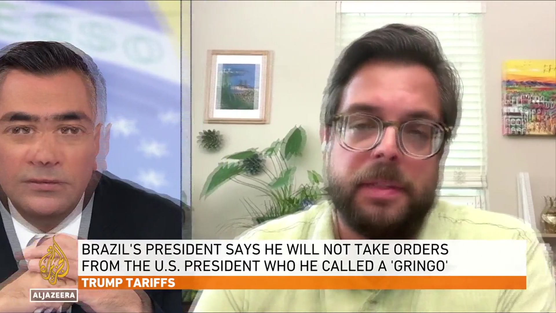 'Video thumbnail for Lula hits back at Trump over US tariff threat'