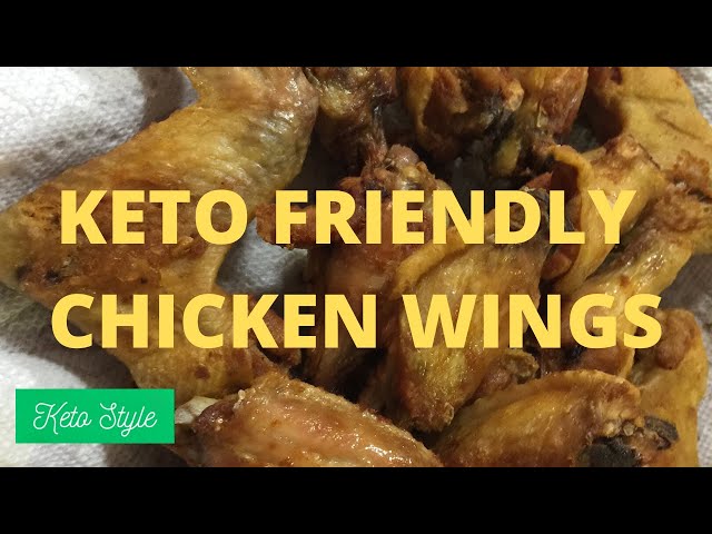 Video thumbnail for Cast Iron Fried Chicken Wings (How To Fry Wings Without Flour) Keto Style