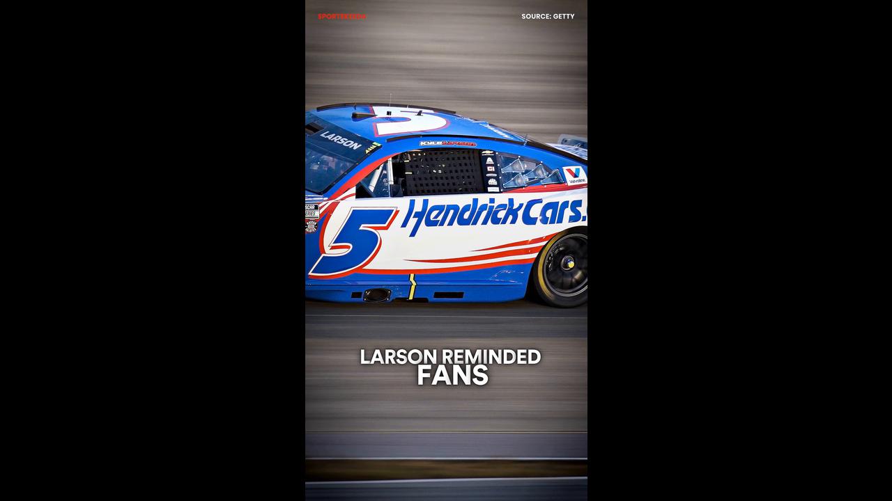 Video thumbnail for Is Kyle Larson hiding a bigger comeback?