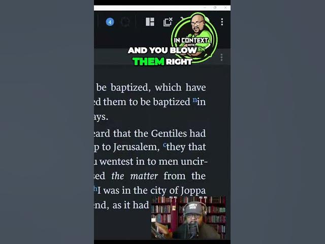 Video thumbnail for Unmasking Biblical Misinterpretations: Debunking Religious Arguments #religion #god #shorts