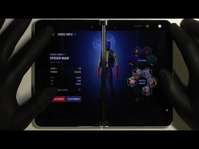Video thumbnail for MARVEL Future Revolution on Microsoft Surface Duo – Gameplay on High Graphics Settings