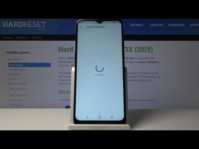 Video thumbnail for How to Enter Apps Permissions on ALCATEL 3X 2019 – Change Apps Permissions