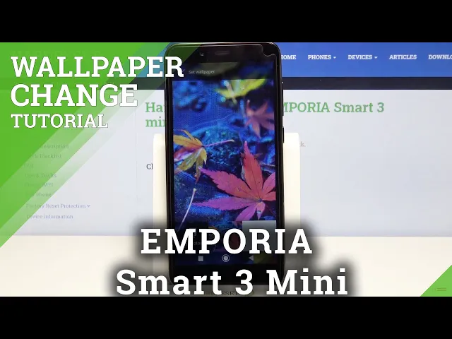 Video thumbnail for How to Change Wallpaper in EMPORIA Smart 3 mini – Refresh Display Look