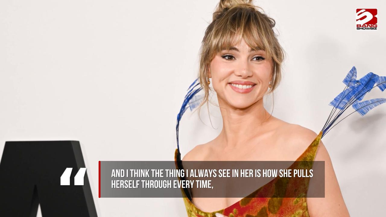 Video thumbnail for Suki Waterhouse shares her admiration for her pal Taylor Swift