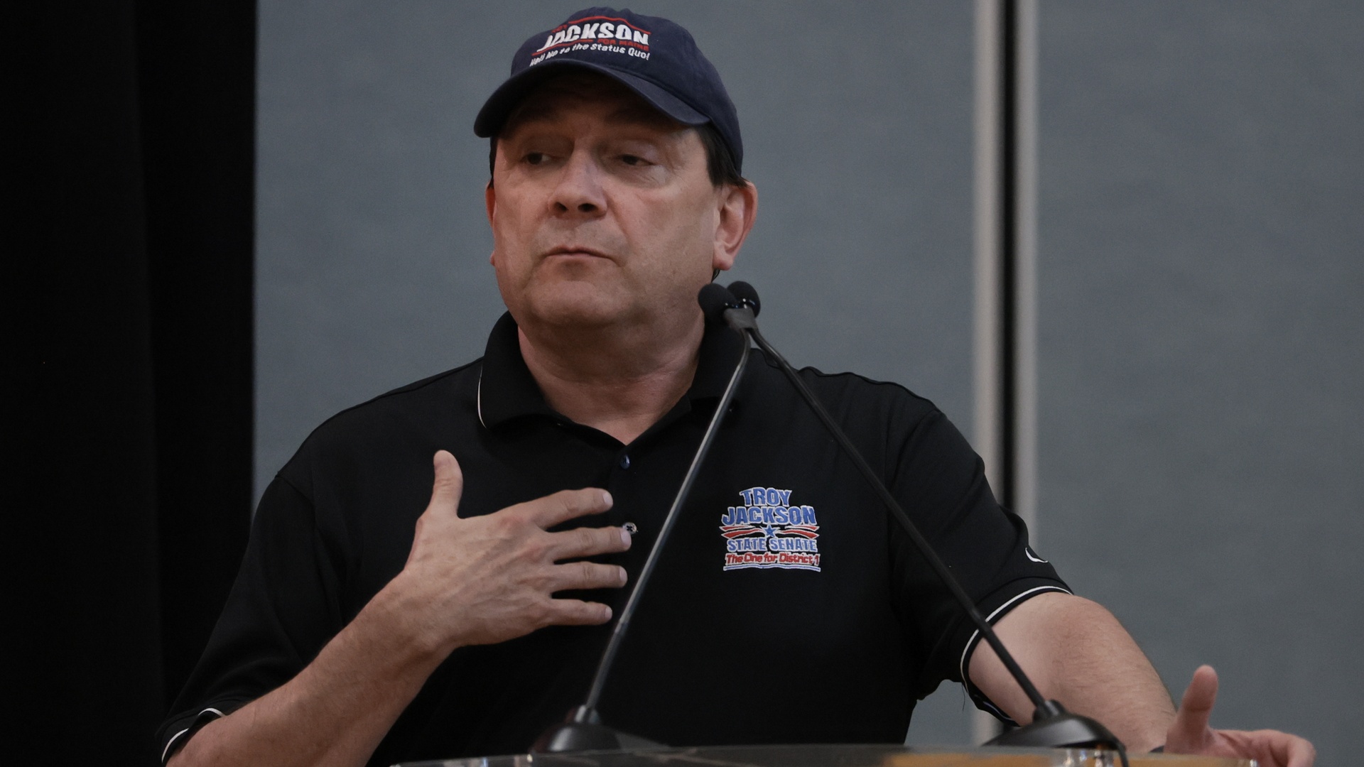 Video thumbnail for As Troy Jackson nears Democratic Senate nomination, old questions about his temper return