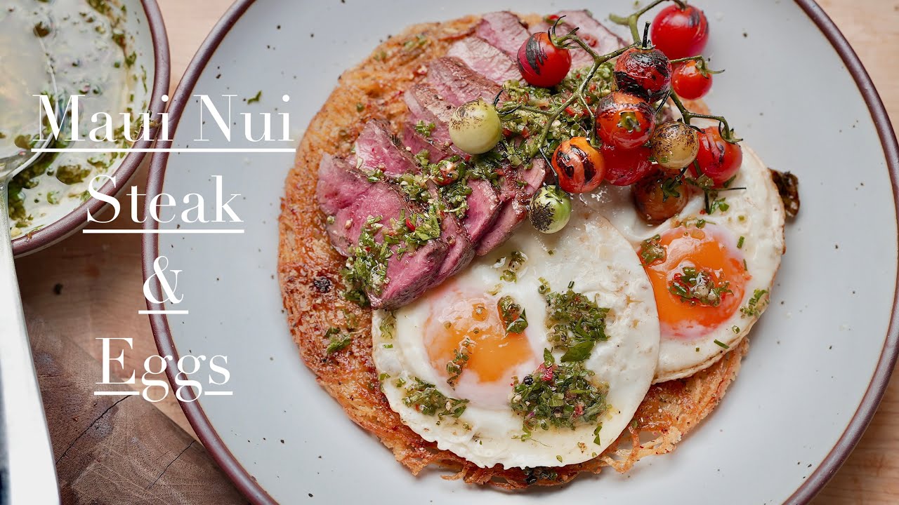 'Video thumbnail for Maui Nui Steak & Eggs'