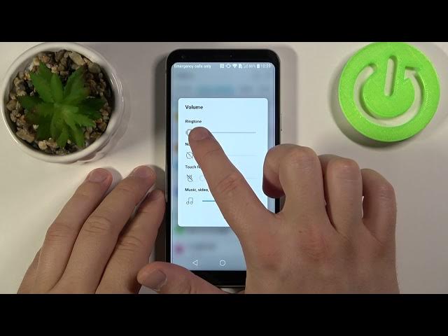 Video thumbnail for How to Adjust Ringtone Volume on LG Q6 – Manage Sound Settings