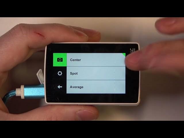 Video thumbnail for How to Change Metering Mode on Yi Action Camera?