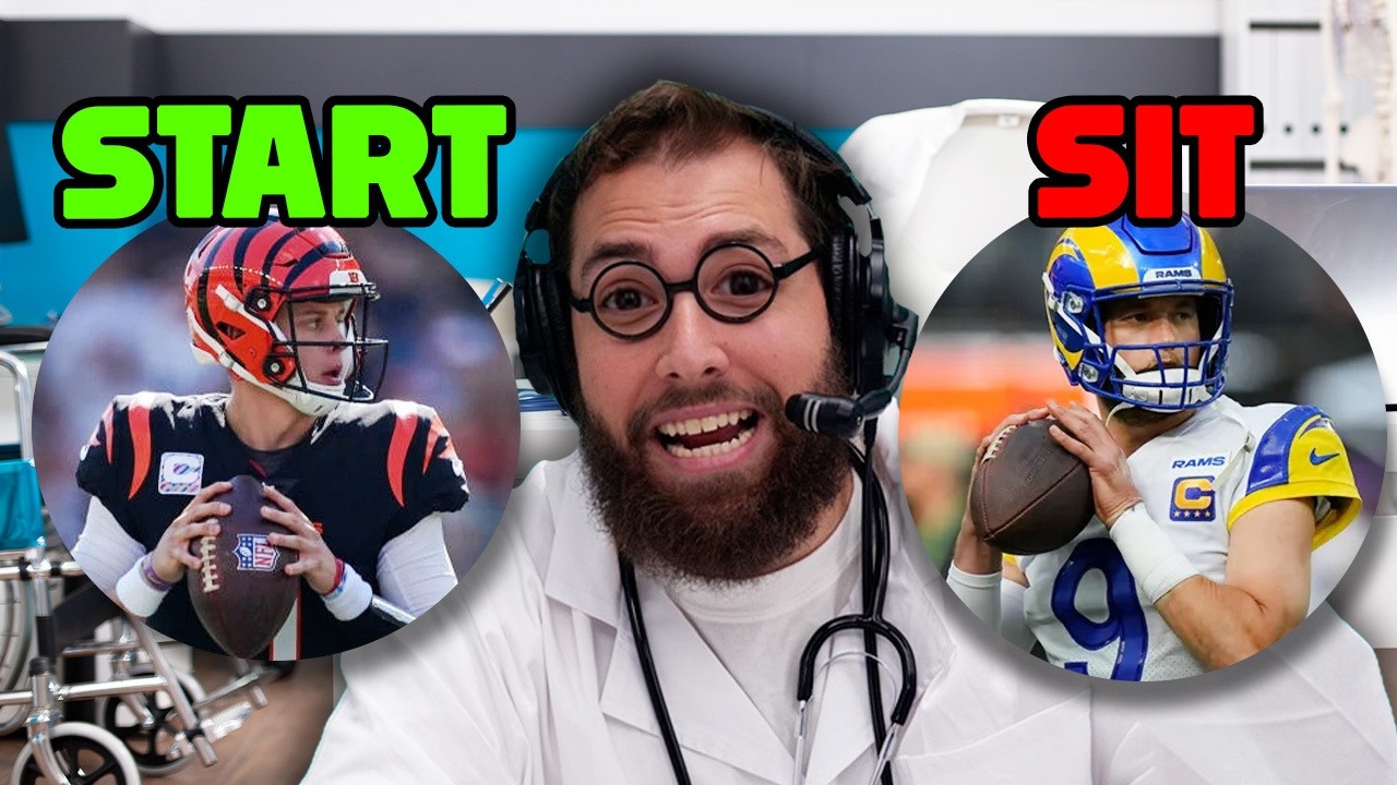 Video thumbnail for Fantasy Football Doctor Answers ALL Your Questions for Week 2 of the NFL Season