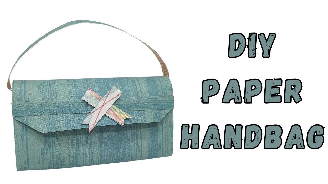 Video thumbnail for DIY Paper Handbag