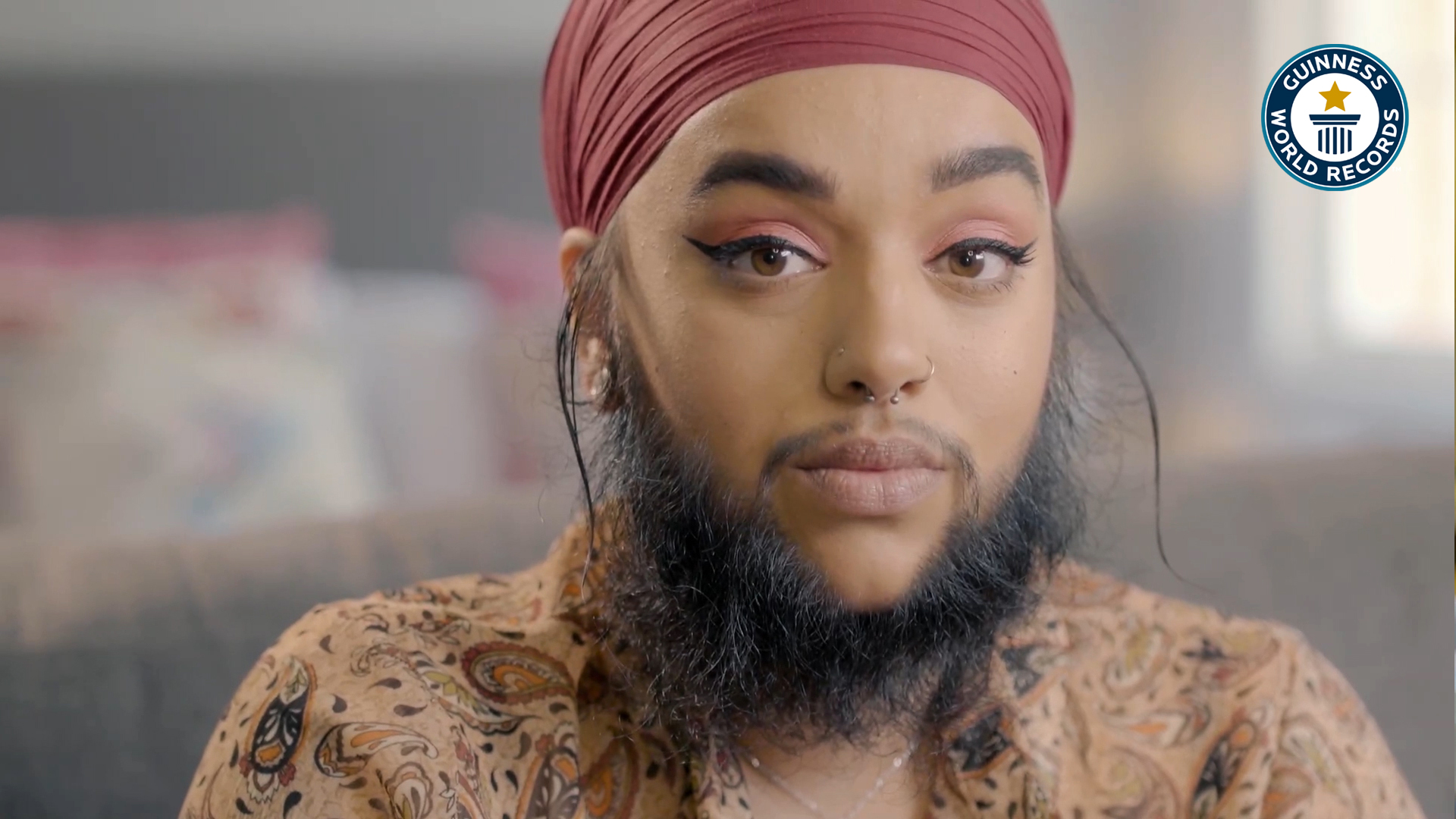 'Video thumbnail for  Embracing uniqueness, A bearded lady's perspective'