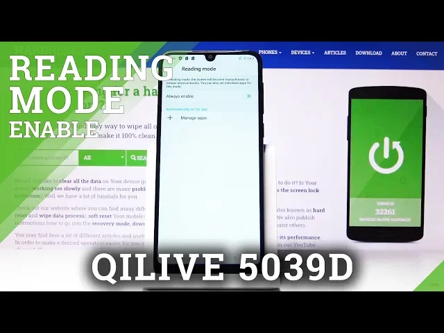 Video thumbnail for How to Enable Reading Mode in Qilive 5039D – Eye Protection
