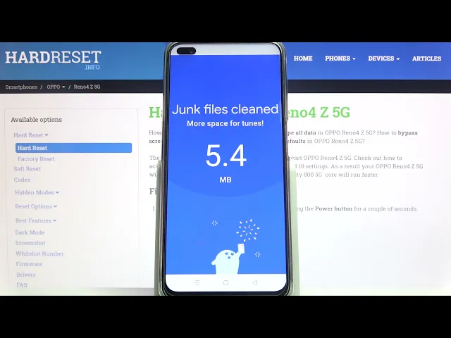 Video thumbnail for How to Speed Up OPPO Reno4 Z – Clean Up Memory